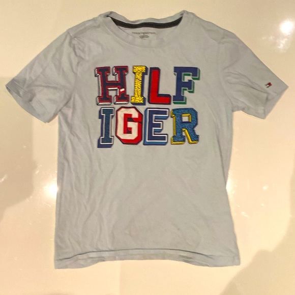 Hilfiger kids T shirt. Size 8-10 - Picture 1 of 4
